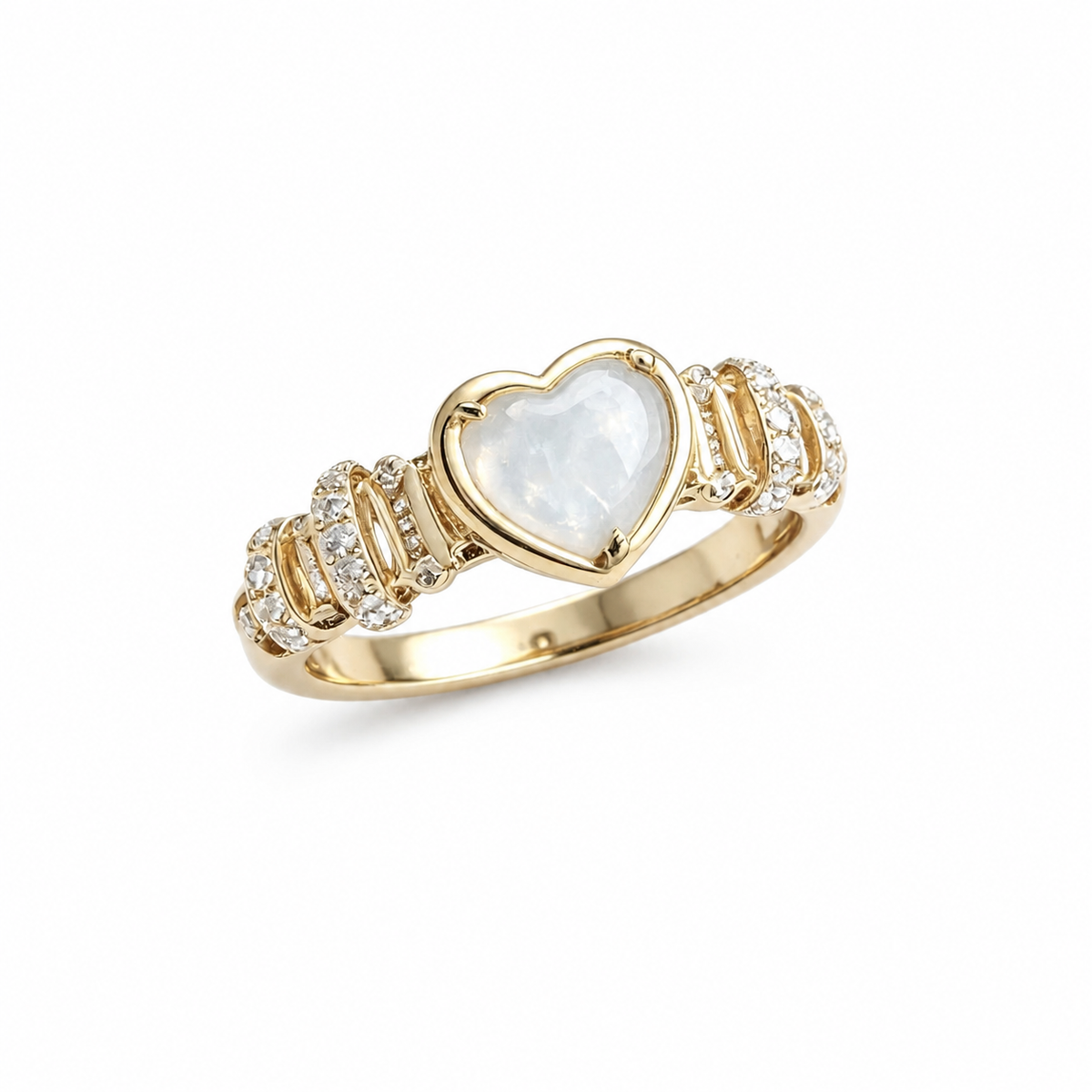 heart candy blue - crystal fashion jewelry