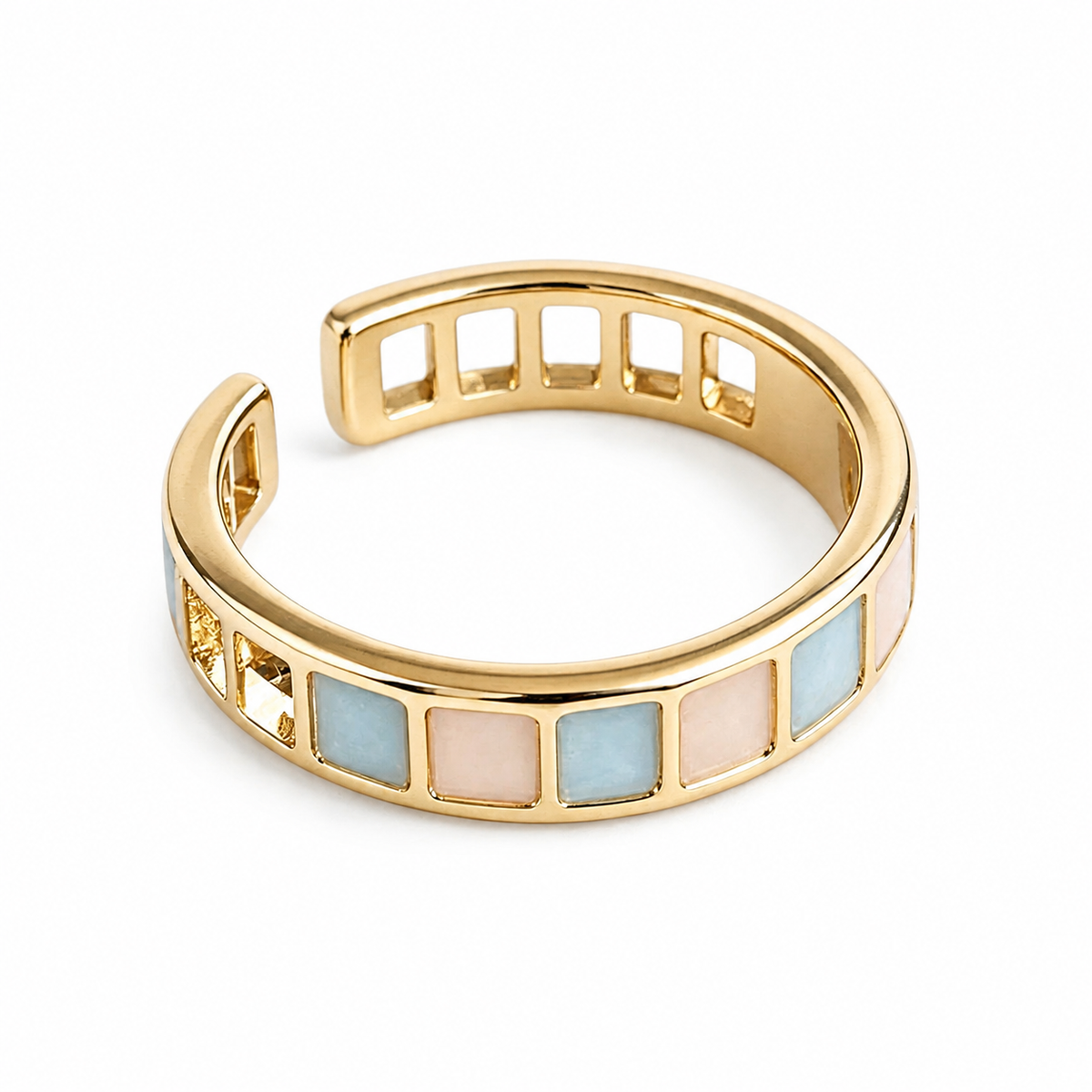 the enamel blue - crystal fashion jewelry