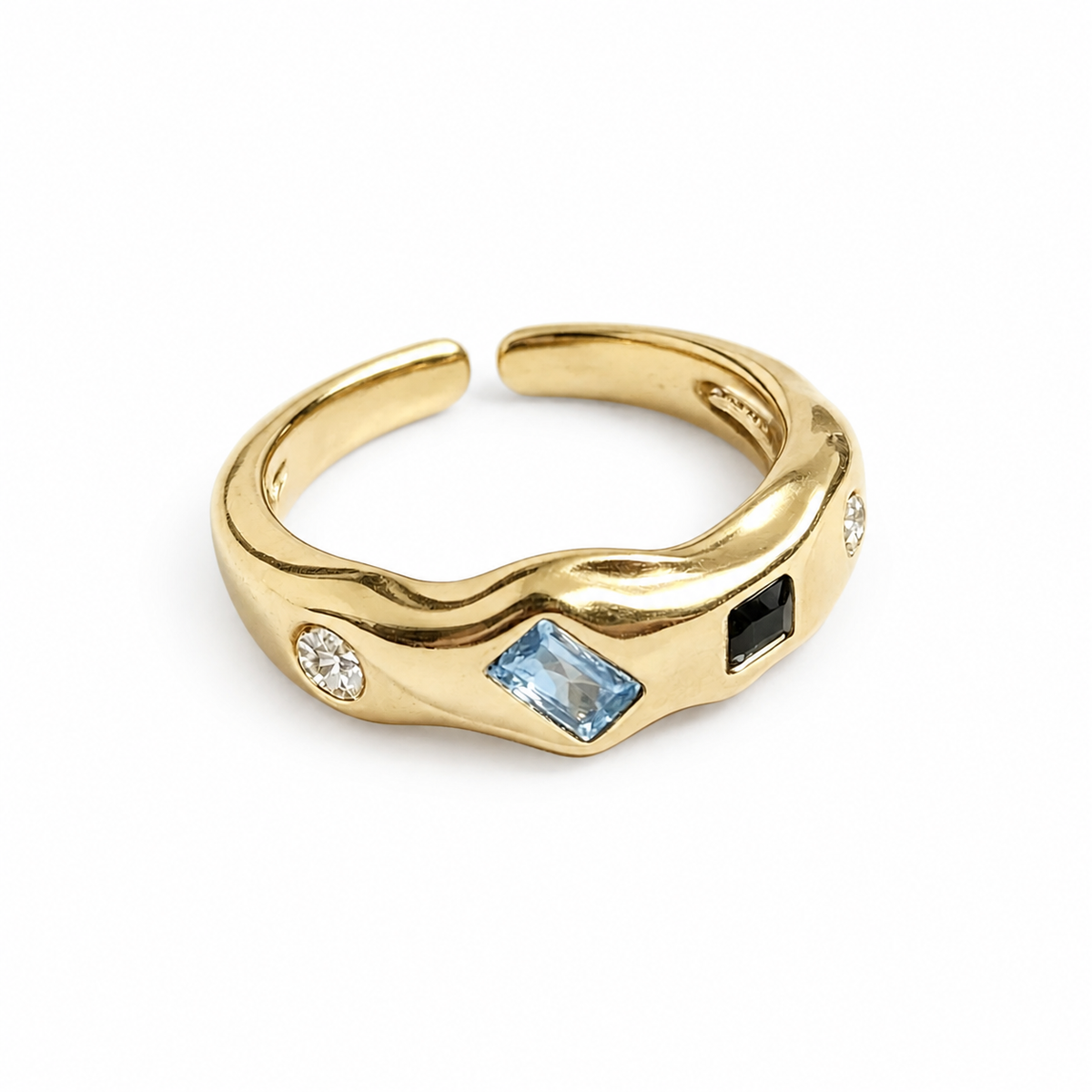 the galaxies blue - crystal fashion jewelry