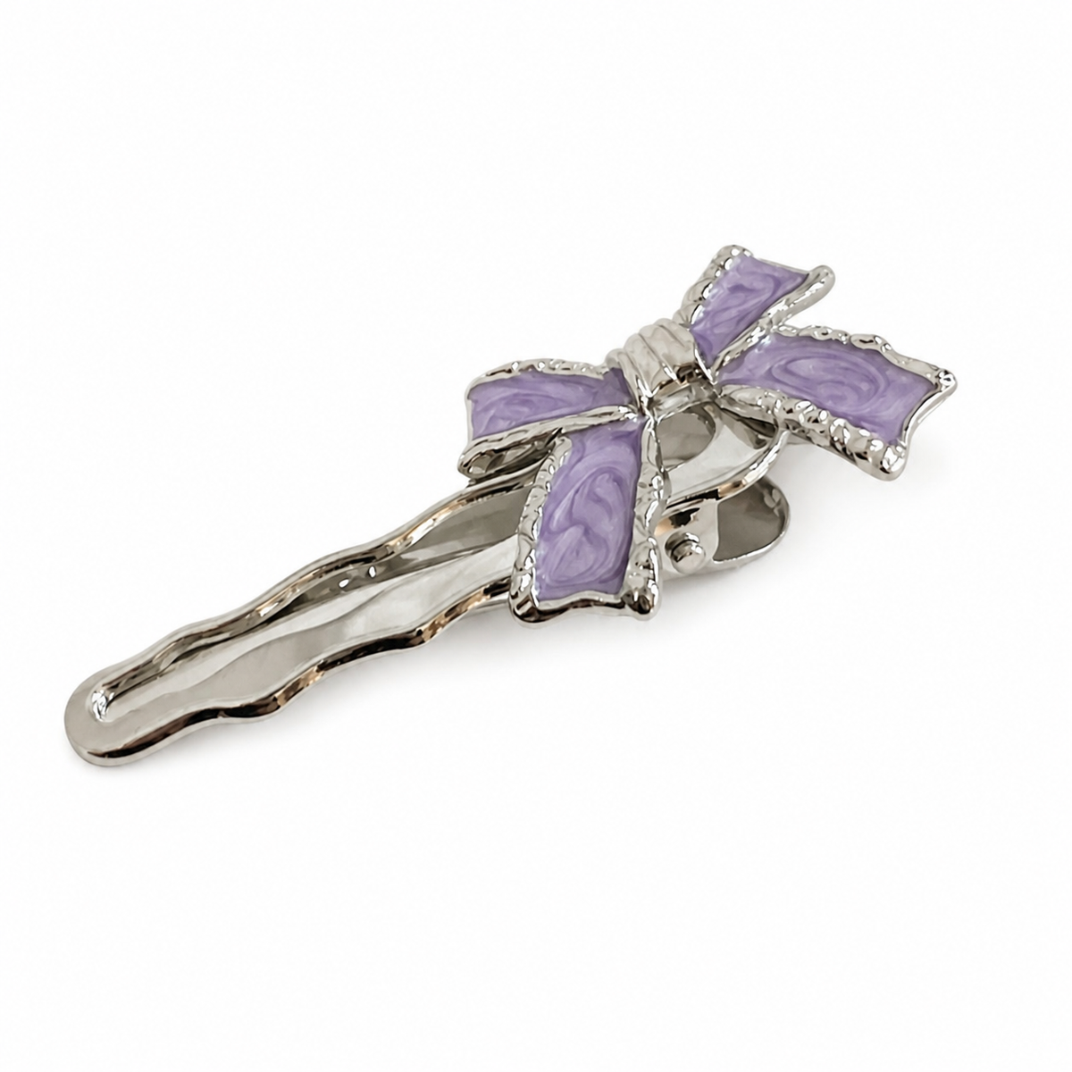 y2k statement hair clip - crystal hair clip - fashion jewelry accessory - view 7