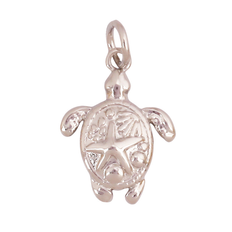 marine - gemstone pendant - crystal fashion jewelry - view 37