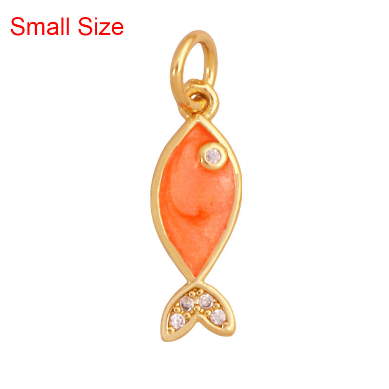 marine - gemstone pendant - crystal fashion jewelry - view 17