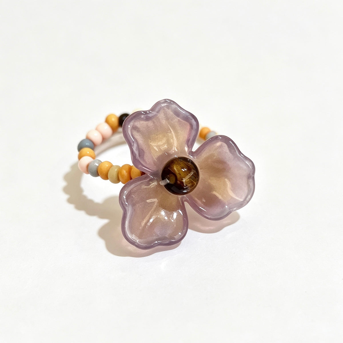 petal whirls - crystal fashion jewelry - view 2