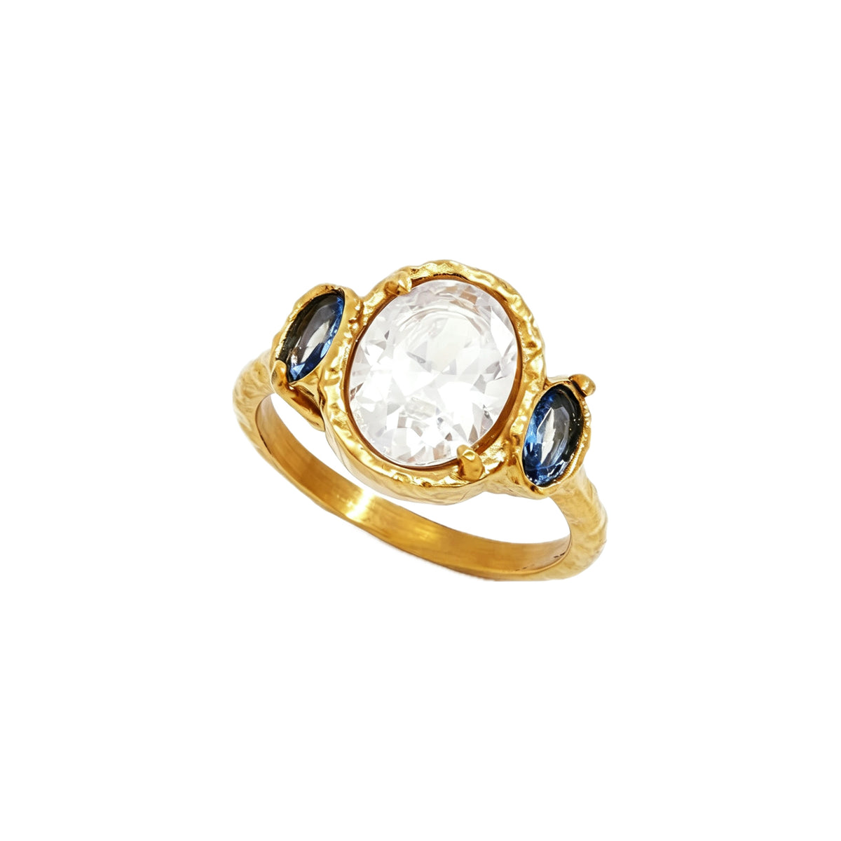 gilded gem reverie ring - crystal ring - crystal fashion jewelry - view 4