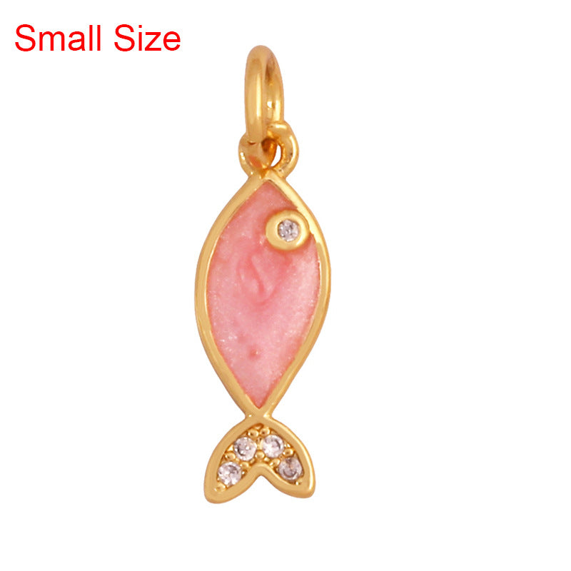marine - gemstone pendant - crystal fashion jewelry - view 18