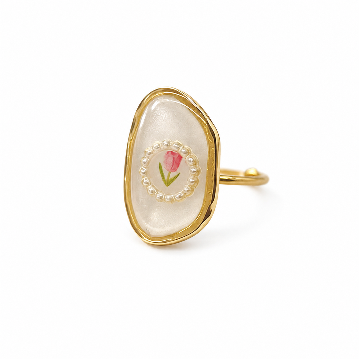 secret garden ring - crystal ring - crystal fashion jewelry - view 10