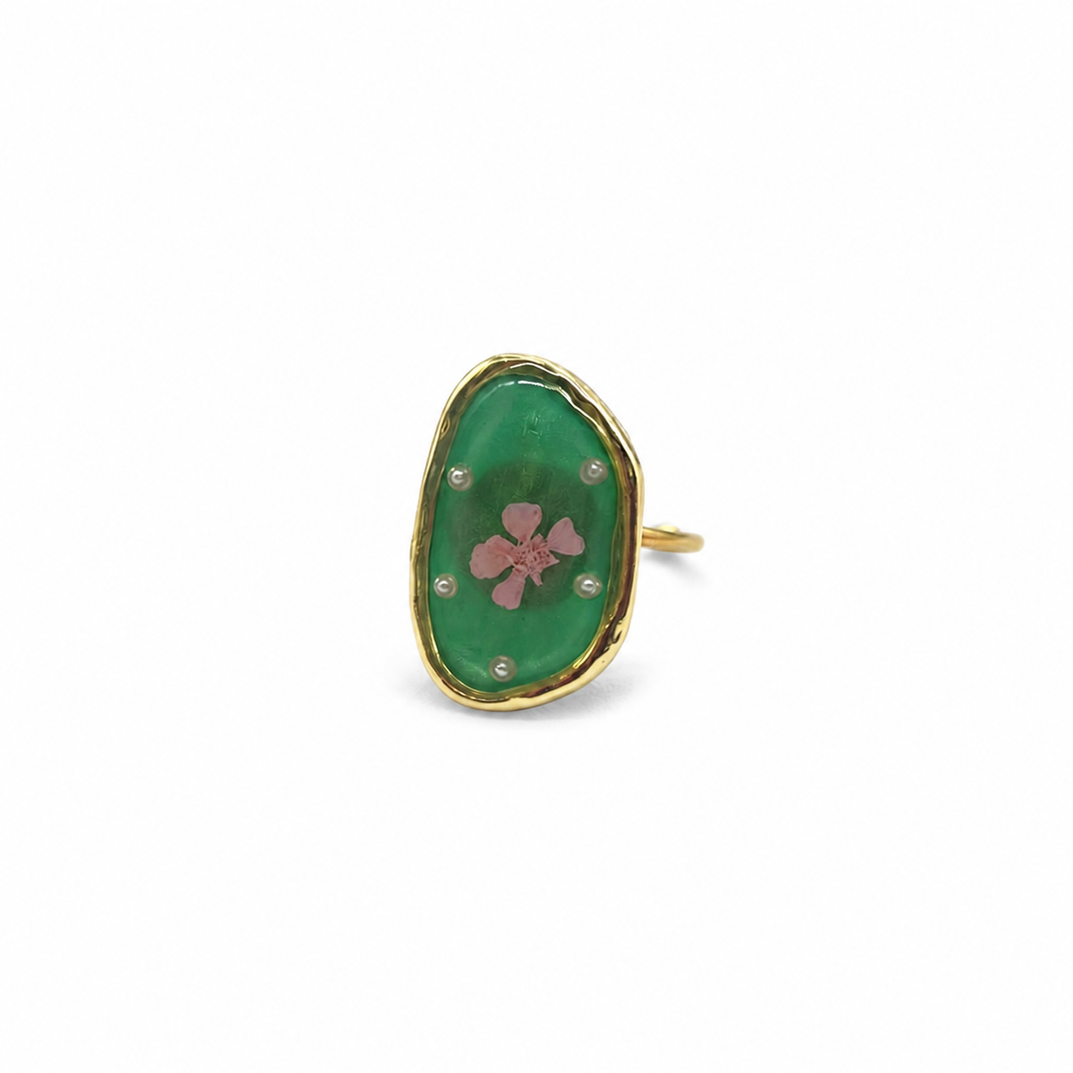 secret garden ring - crystal ring - crystal fashion jewelry - view 2