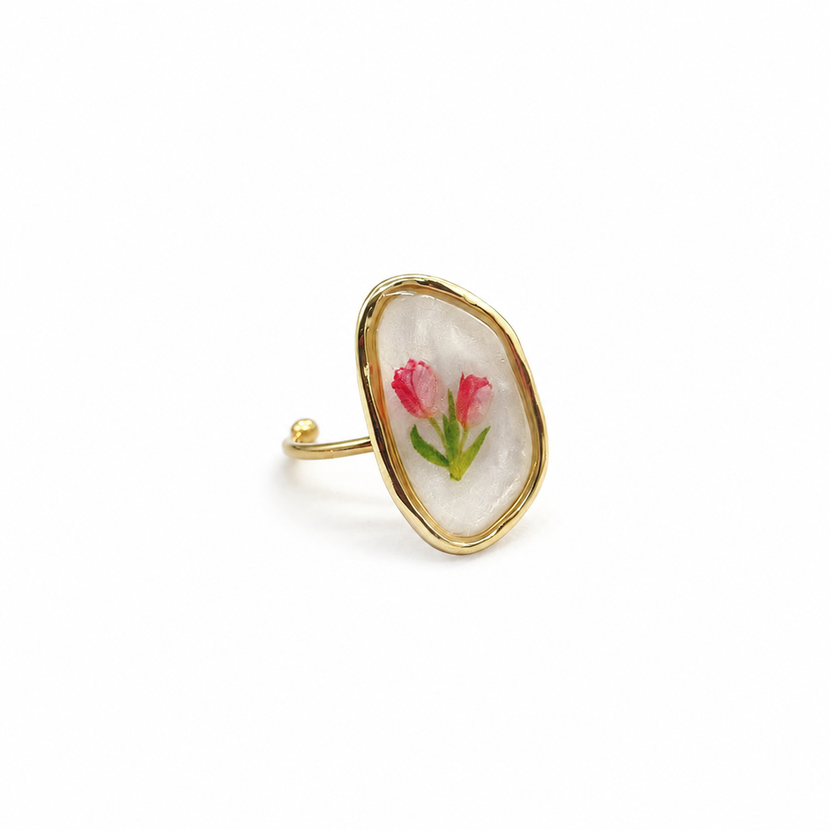 secret garden ring - crystal ring - crystal fashion jewelry - view 3