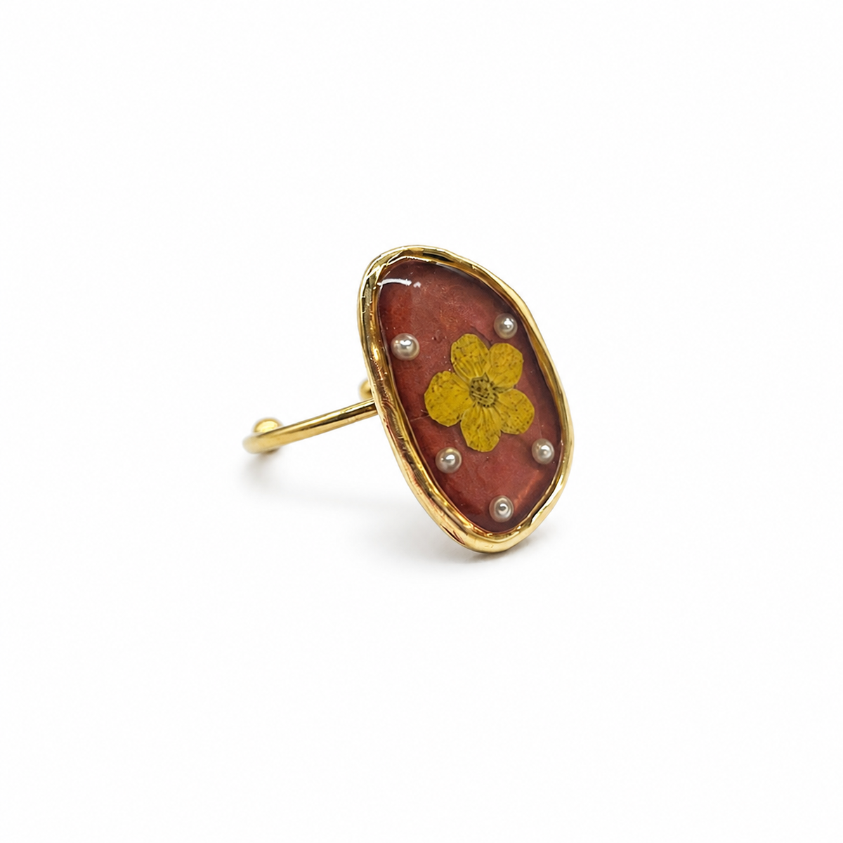 secret garden ring - crystal ring - crystal fashion jewelry - view 9