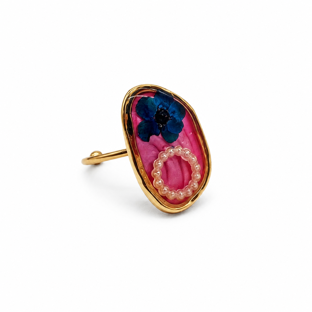 secret garden ring - crystal ring - crystal fashion jewelry - view 11