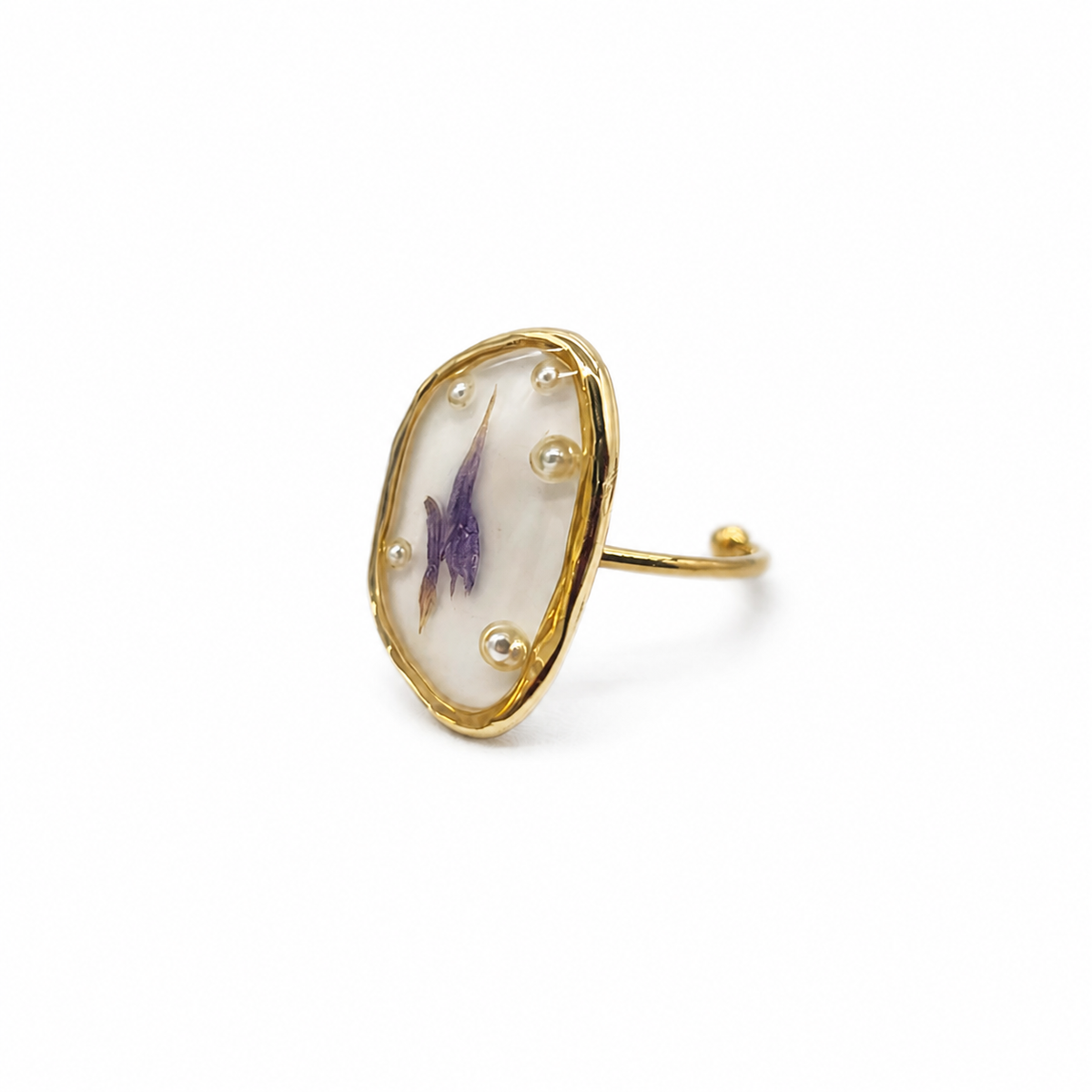 secret garden ring - crystal ring - crystal fashion jewelry - view 15