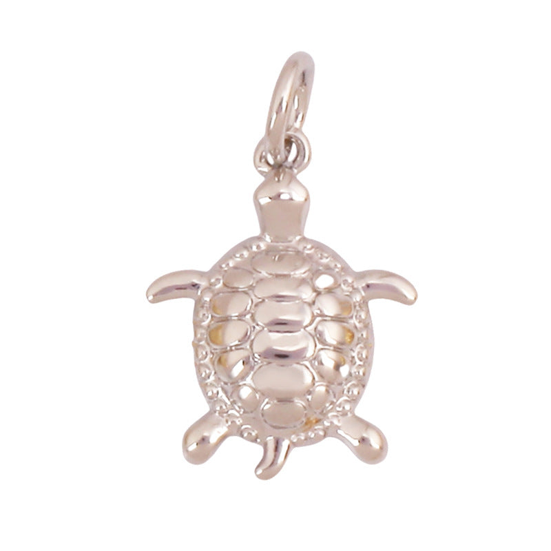 marine - gemstone pendant - crystal fashion jewelry - view 8