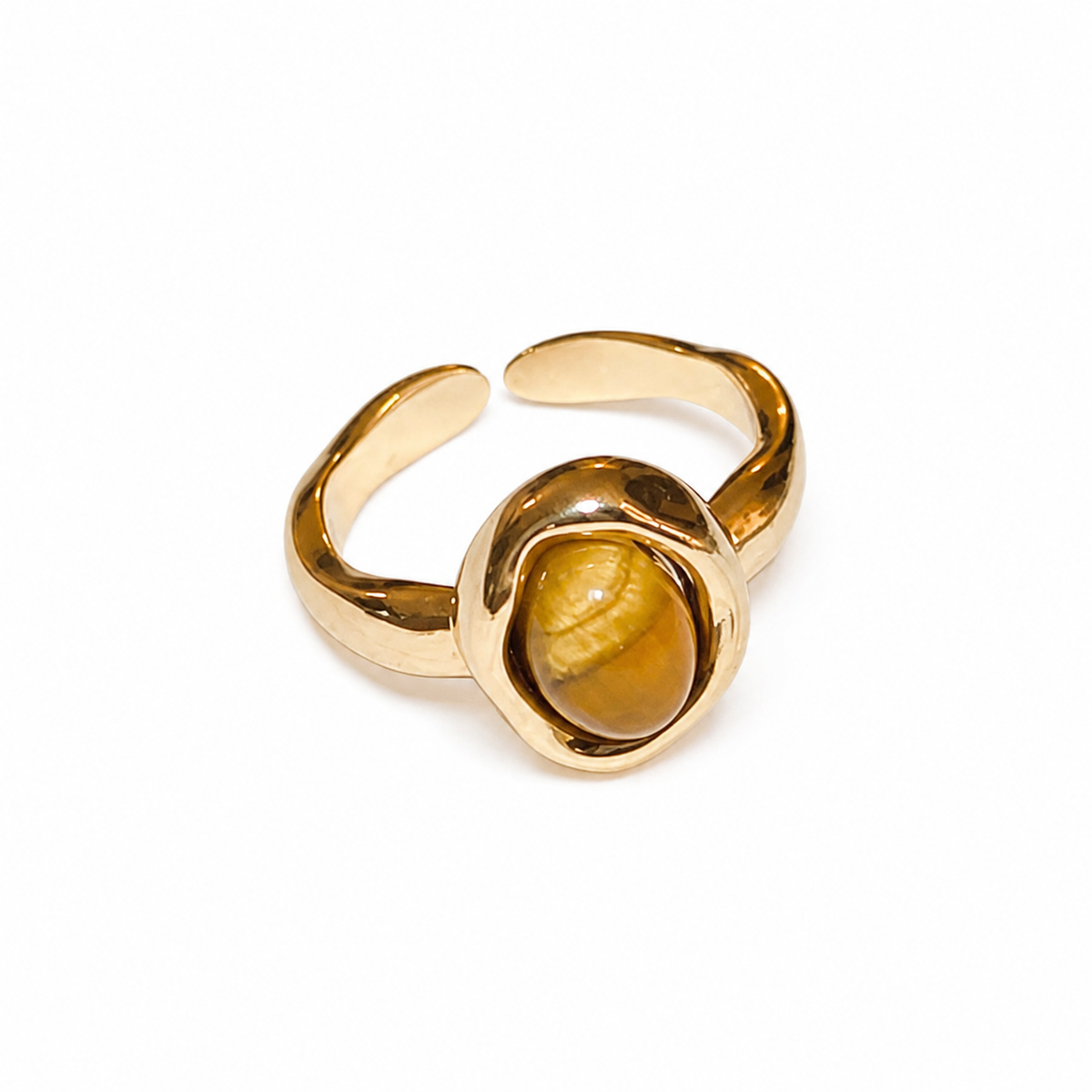 sculpted:open ring collection