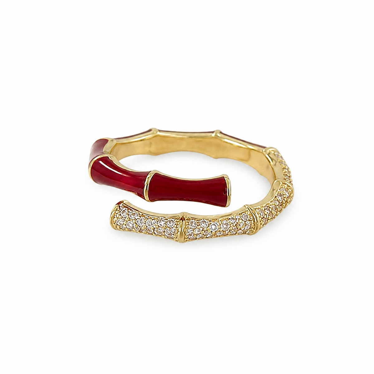 sculpted:open ring collection