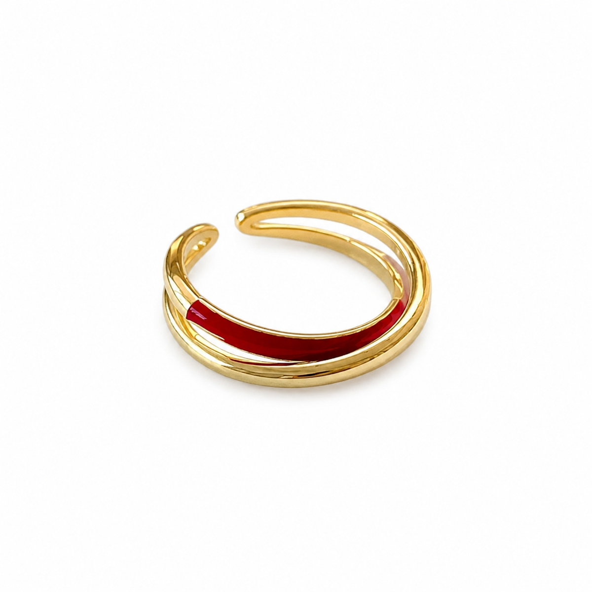 sculpted:open ring collection