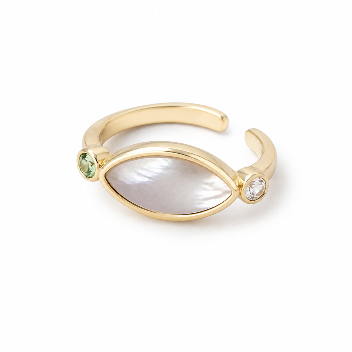 sculpted:open ring collection