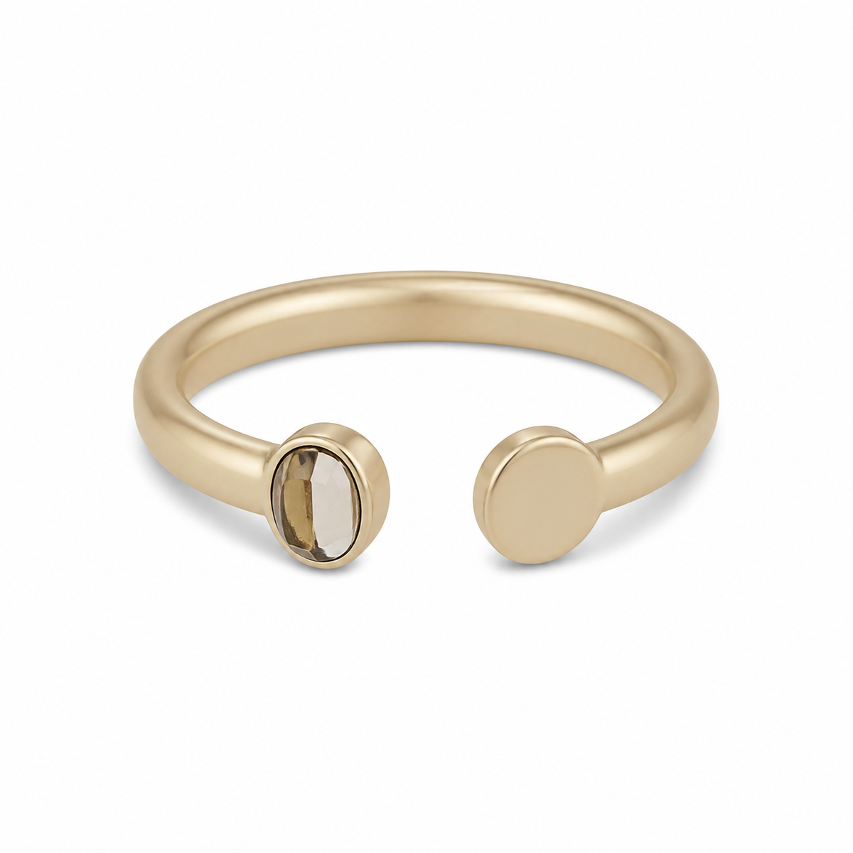 sculpted:open ring collection